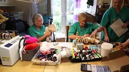 Yorkshire father who creates teddies with medical devices gears up for Christmas