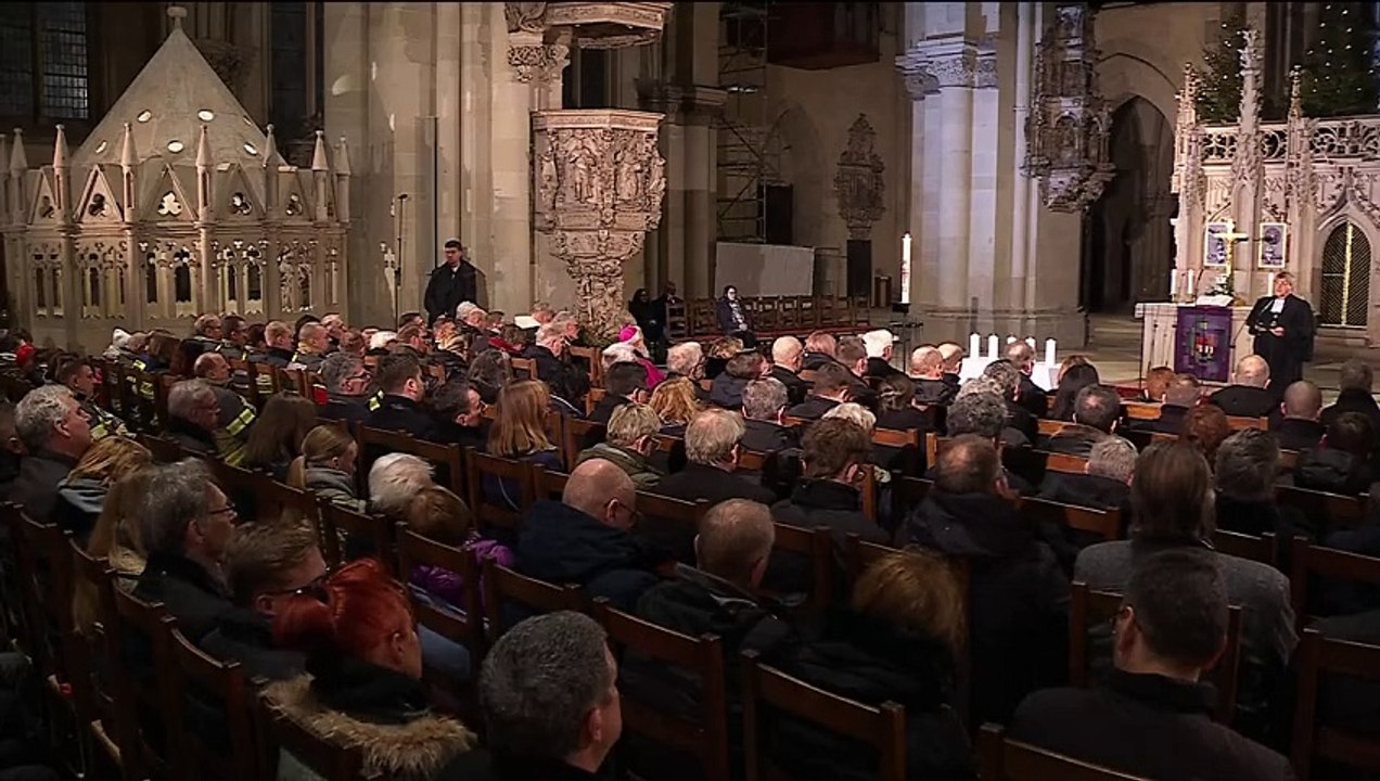 Gedenkfeier im Magdeburger Dom für die Opfer des Anschlags