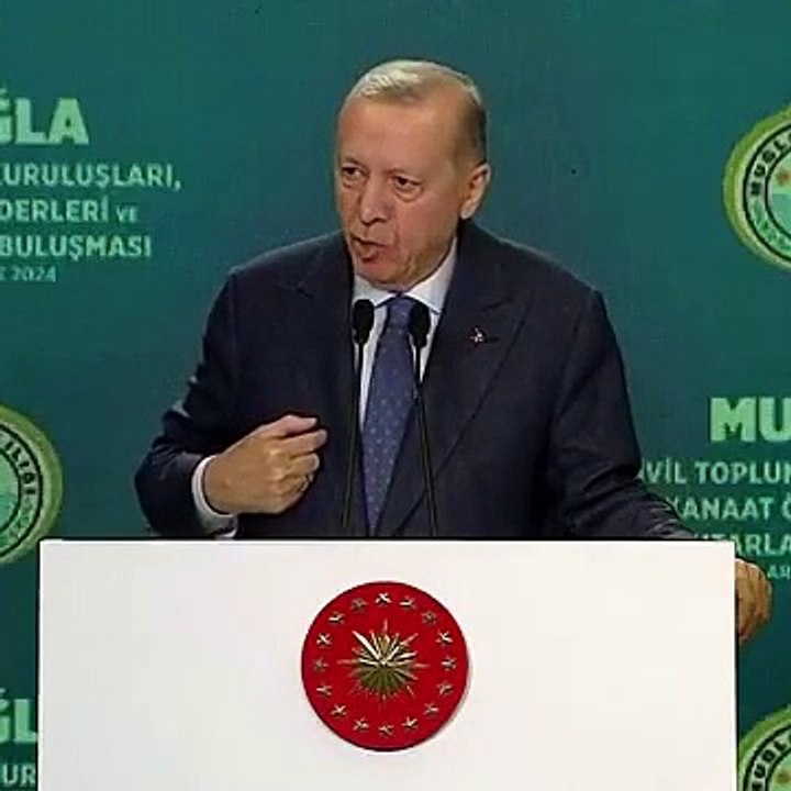 Erdoğan: 'Su sorununu çözmek DSİ'nin değil, büyükşehirlerin işi'