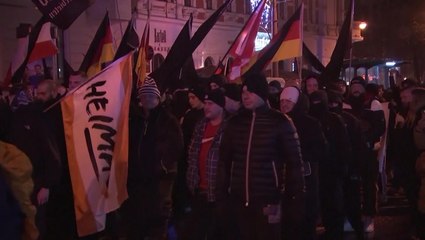Watch: Far-right protesters rally in Magdeburg after German Christmas market attack