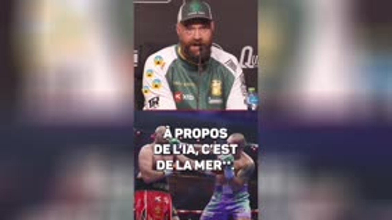 Boxe - Fury se lâche et dit ce qu'il pense de l'IA en tant que juge : "C'est de la mer** !"