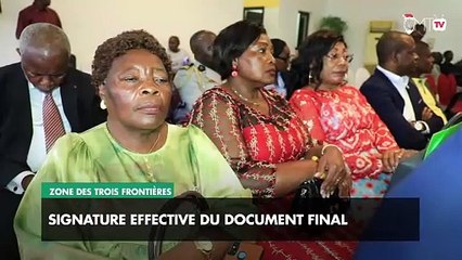 [#Reportage] Zone des trois frontières : signature effective du document final