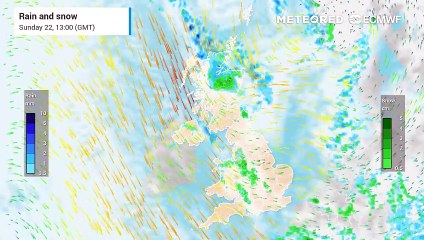 UK weather: Cold and showery today but turning more settled by Christmas