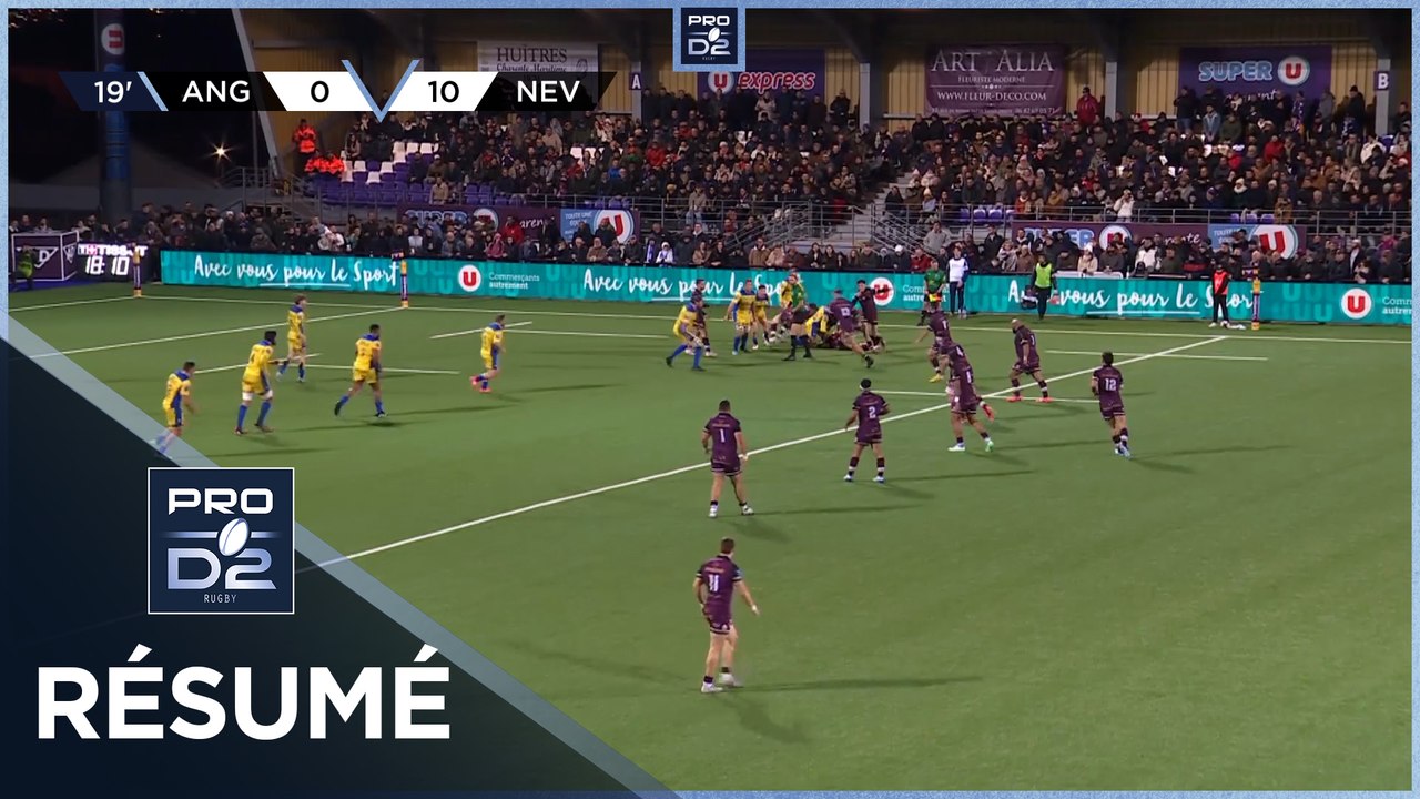 PRO D2 Saison 2024-2025 J15 - Résumé Soyaux-Angoulême XV - USON Nevers
