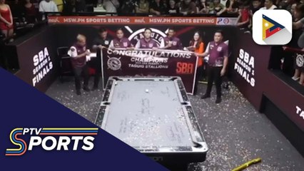 Taguig Stallions, itinanghal na kampeon sa inaugural SBA