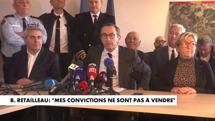 Bruno Retailleau : «Mes convictions ne sont pas à vendre»