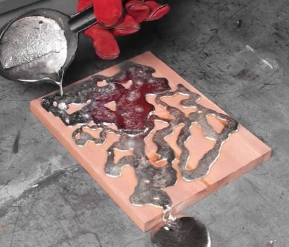 Heat, craft, and design! Crafting stunning phone case from wood and metal!