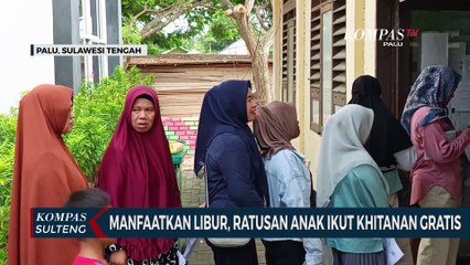 Manfaatkan Libur, Ratusan Anak Ikut Khitanan Gratis