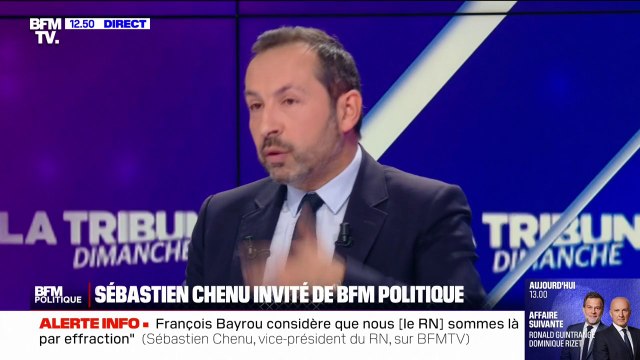 RN-LFI: Nous sommes les deux seules offres politiques lisibles et construites , selon Sébastien Chenu (RN)