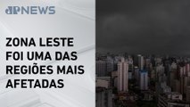 Chuva causa alagamentos e ao menos 60 mil pessoas seguem sem luz