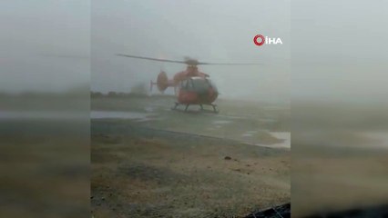 Muğla'da Ambulans Helikopter Kazası - Son Anlar Kamerada