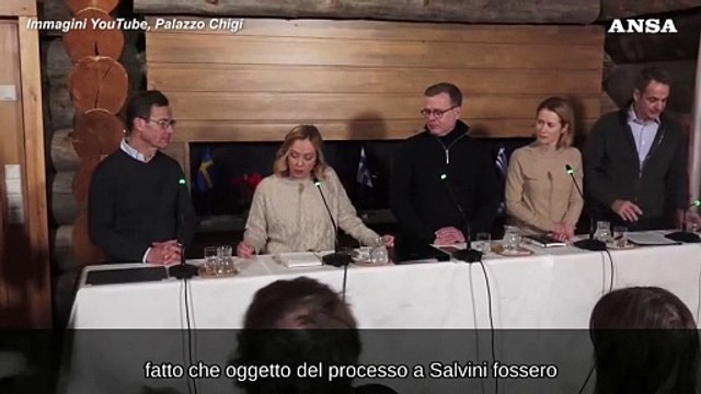 Meloni: Salvini al Viminale? Contenti del ministro che c'e'