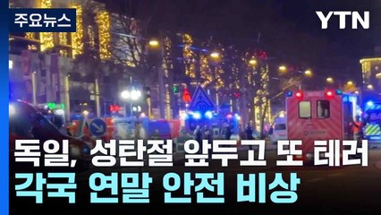 독일, '성탄절 마켓' 테러 재현에 충격...각국 연말 안전 비상 / YTN
