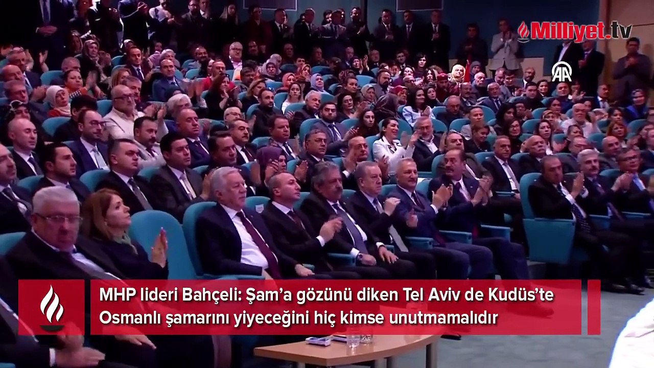 MHP lideri Bahçeli: Hiç kimse unutmamalı! Tel Aviv, Kudüs'te Osmanlı şamarını yiyecek