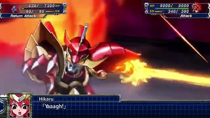 Game Moment | Super Robot Wars T - Magic Knight Rayearth