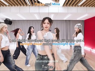 Sunlight/Moonlight visuals in kpop