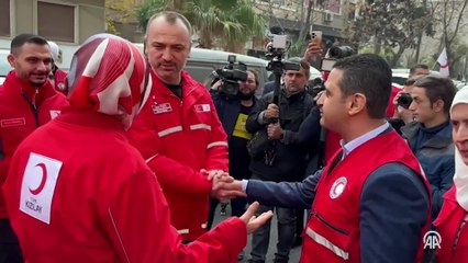 Suriye'nin başkenti Şam'da Türk Kızılay'ı Şam Delegasyonu açıldı