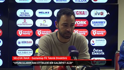 Selçuk İnan'dan galibiyet açıklaması: Oyuncularım hak etti