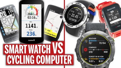 Smartwatch vs Cycling Computer