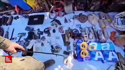 Pençe-Kilit bölgesinde PKK'ya ait çok sayıda silah ele geçirildi