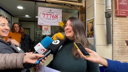 Lotera de Paiporta: "Estamos recibiendo muchísimo amor y queríamos devolver un poquito"