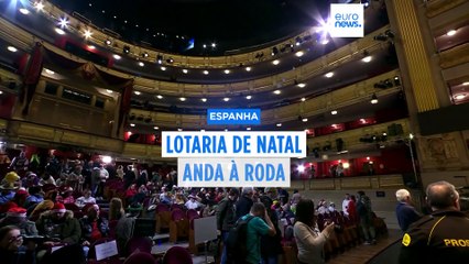 "El Gordo": sorteados os números vencedores da lotaria de Natal espanhola