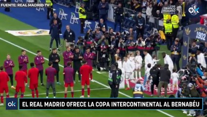 El Real Madrid ofrece la Copa Intercontinental al Bernabéu