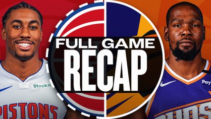 Game Recap: Pistons 133, Suns 125
