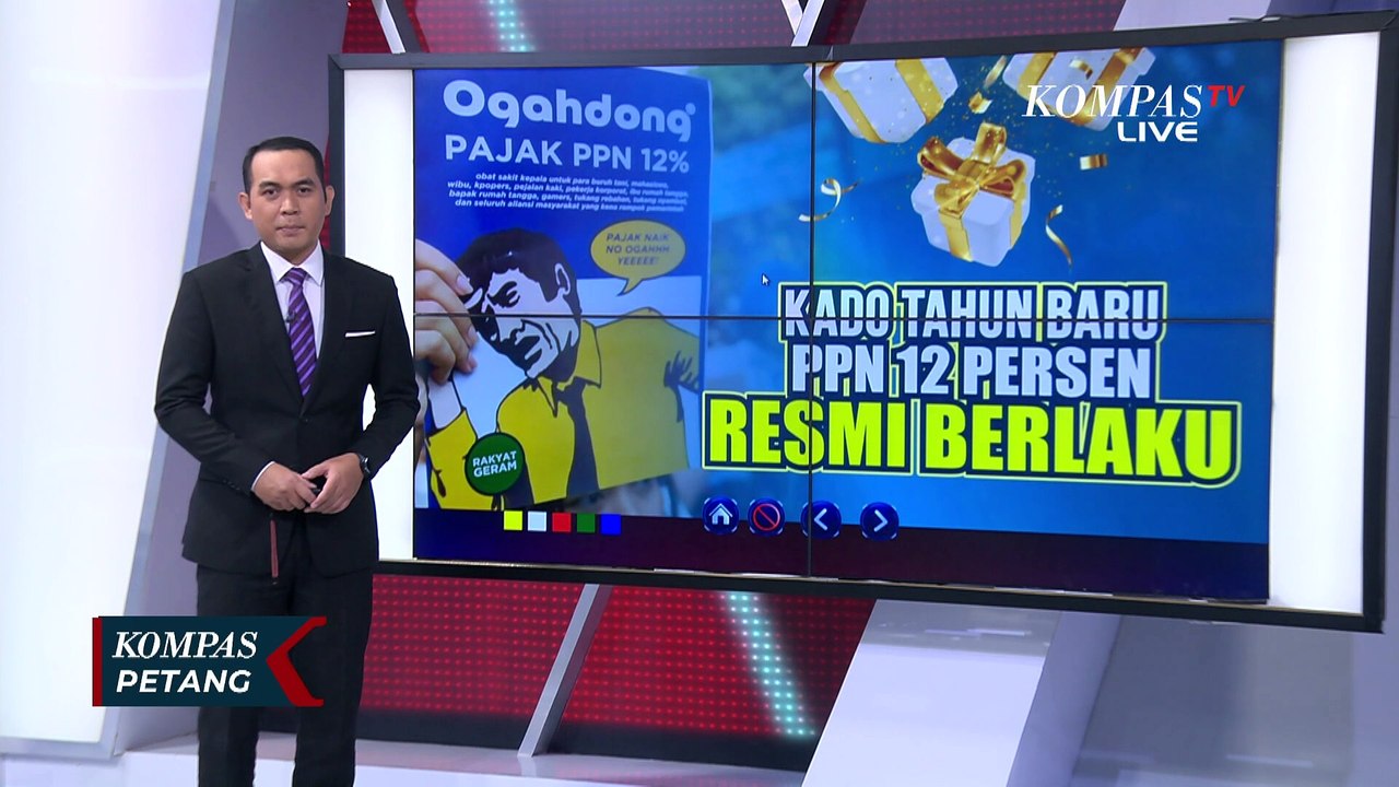 PPN 12 Persen Resmi BerlakuTahun 2025, Apakah Pemerintah Bijak? | SERIAL HARGA NAIK