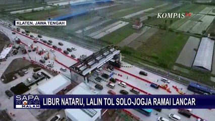 Libur Nataru, Lalin Tol Solo-Jogja Ramai Lancar