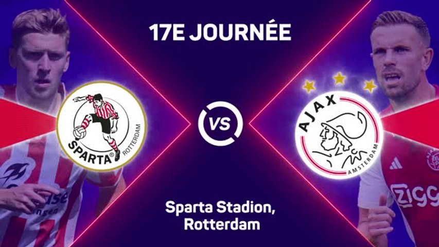 L'Ajax bat le Sparta Rotterdam et passera les fêtes à la deuxième place (vidéo)