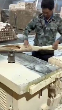 Voilà comment sont faites les rampes de balustrade en spirale