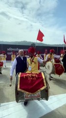 PM Modi gets a traditional welcome in Nagpur!