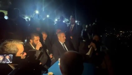 Bakan Fidan, eş-Şara ile birlikte Kaysun Dağı'ndan Şam'ı izledi