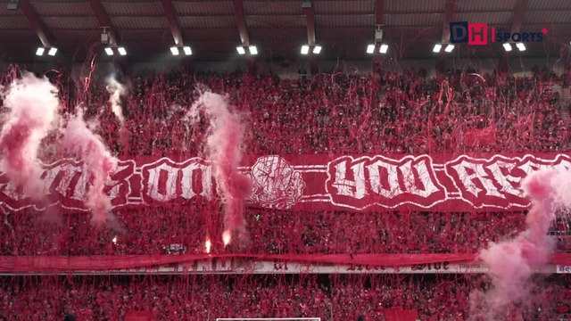 Encore un tifo spectaculaire pour les Ultras du Standard