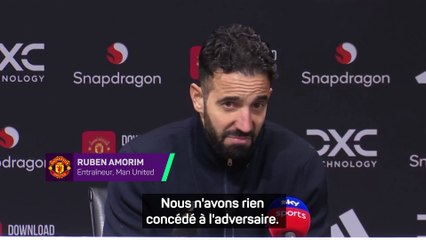 Amorim : "C'est vraiment difficile"