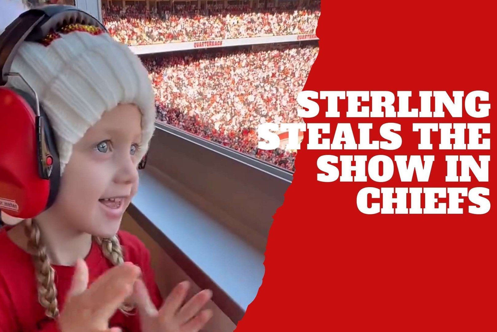 Sterling Mahomes steals the show in Chiefs win with tender scene that  melted hearts