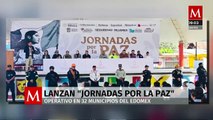 Edomex se une a ‘Jornadas por la Paz’; despliegan patrullajes y operativos en 32 municipios