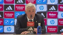La broma de Ancelotti a los periodistas al finalizar la rueda de prensa