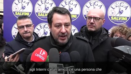 Salvini: "Ritorno al Viminale? Sicuramente bello occuparsi di sicurezza, vedremo"