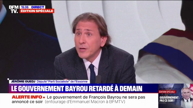 Situation de crise à Mayotte, vote du budget: Jérôme Guedj juge méprisant que la date de reprise des activités parlementaires soit fixée au 14 janvier