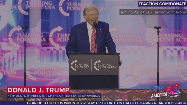 Donald Trump Electrifies Phoenix: Powerful Closing Remarks Ignite Turning Point USA Audience