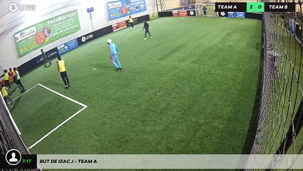 But de Izac J - Team A