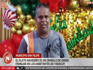 Yaracuy | Ciudadanos resaltan que el plato navideño es un símbolo de unión familiar