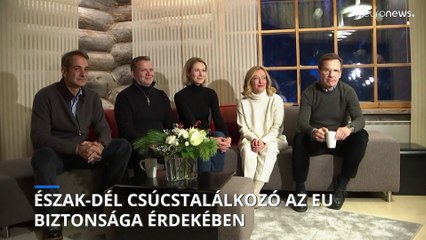 Észak-Dél csúcstalálkozó Lappföldön