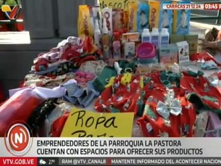 Caracas I En la Plaza La Pastora inician la primera zona económica comunal para emprendedores