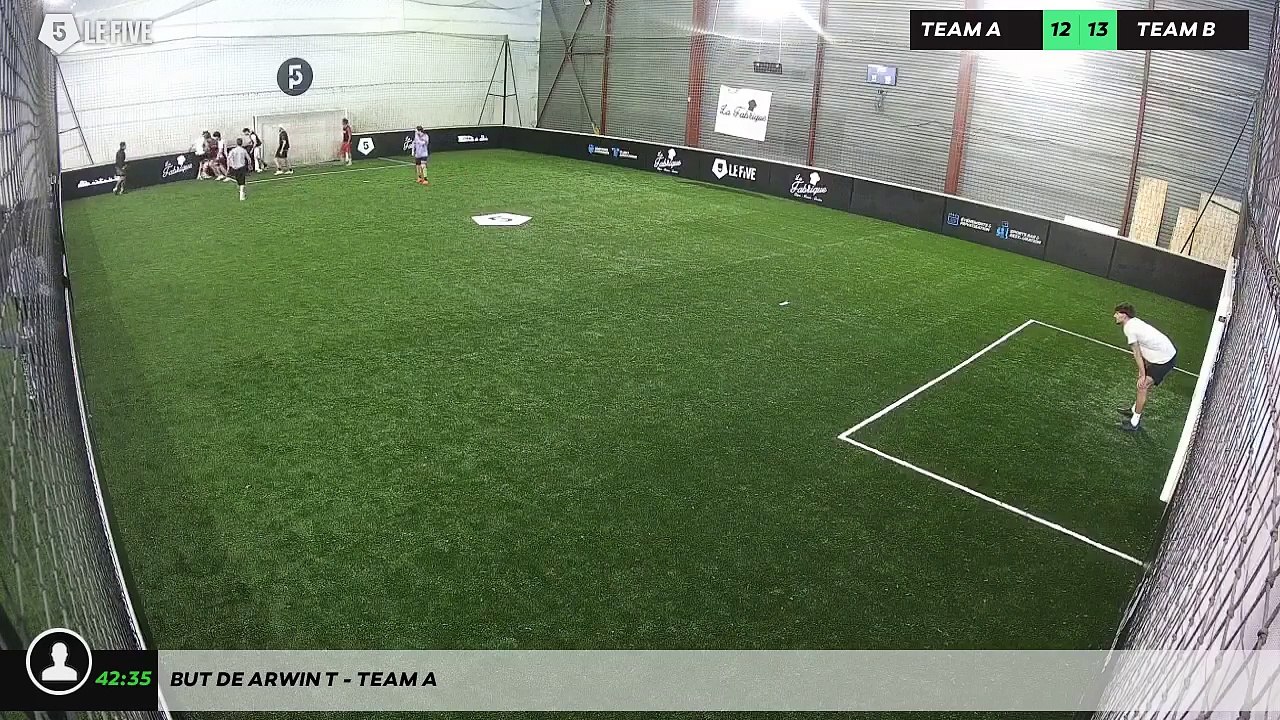 But de Arwin T - Team A