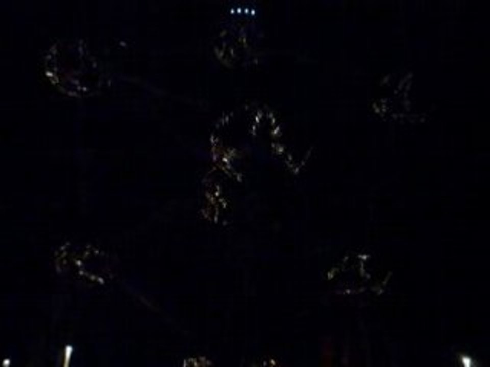 Atomium by night