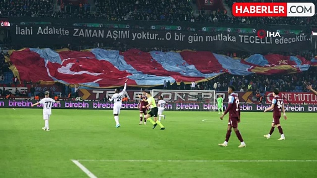Trendyol Süper Lig: Trabzonspor, Bodrum FK'yı 1-0 Mağlup Etti