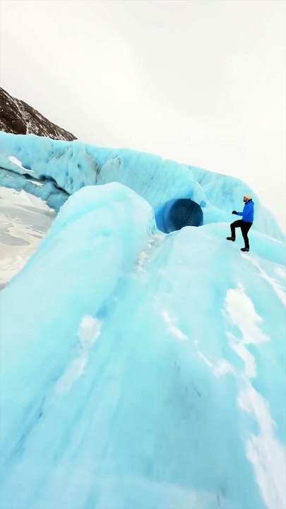 Bad place to crash my drone ice #trending #2025